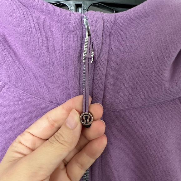 Lululemon Scuba half zip Wisteria Purple - Picture 4 of 5